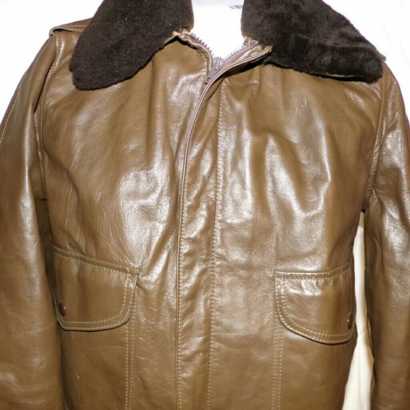 Vintage Jacket sz 38 Fonzie Bomber style - Picture 2 of 6